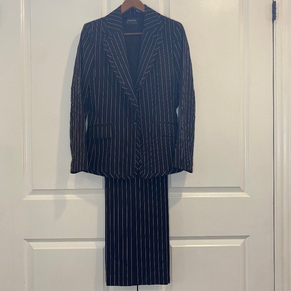 Vintage Dana Buchman Pinstripe Suit - Everything old is new again